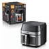 Friteuza Electrica RAF 8L, 1700W, Tehnologie Aer Cald, Vas Anti-aderent, Panou Control Digital