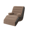 Fotoliu Gonflabil cu Cotiere, Ergonomic, Pentru Interior si Exterior, Maro, cu Pompa Inclusa