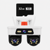 Camera Supraveghere WiFi/LAN Jortan, 3 Lentile, 9MP, Cap Dublu PTZ 355°, Night Vision, IP66 + Card microSD 32GB