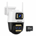 Camera Tripla Jortan JT-9999 PRO 9MP, Dual-Core, WiFi/LAN, Audio Bidirectional, Card 32GB Inclus