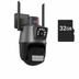 Jortan Camera Duala JT-9687 PRO, 6MP, Vedere Nocturna Color, WiFi/LAN+ Card MicroSD 32GB