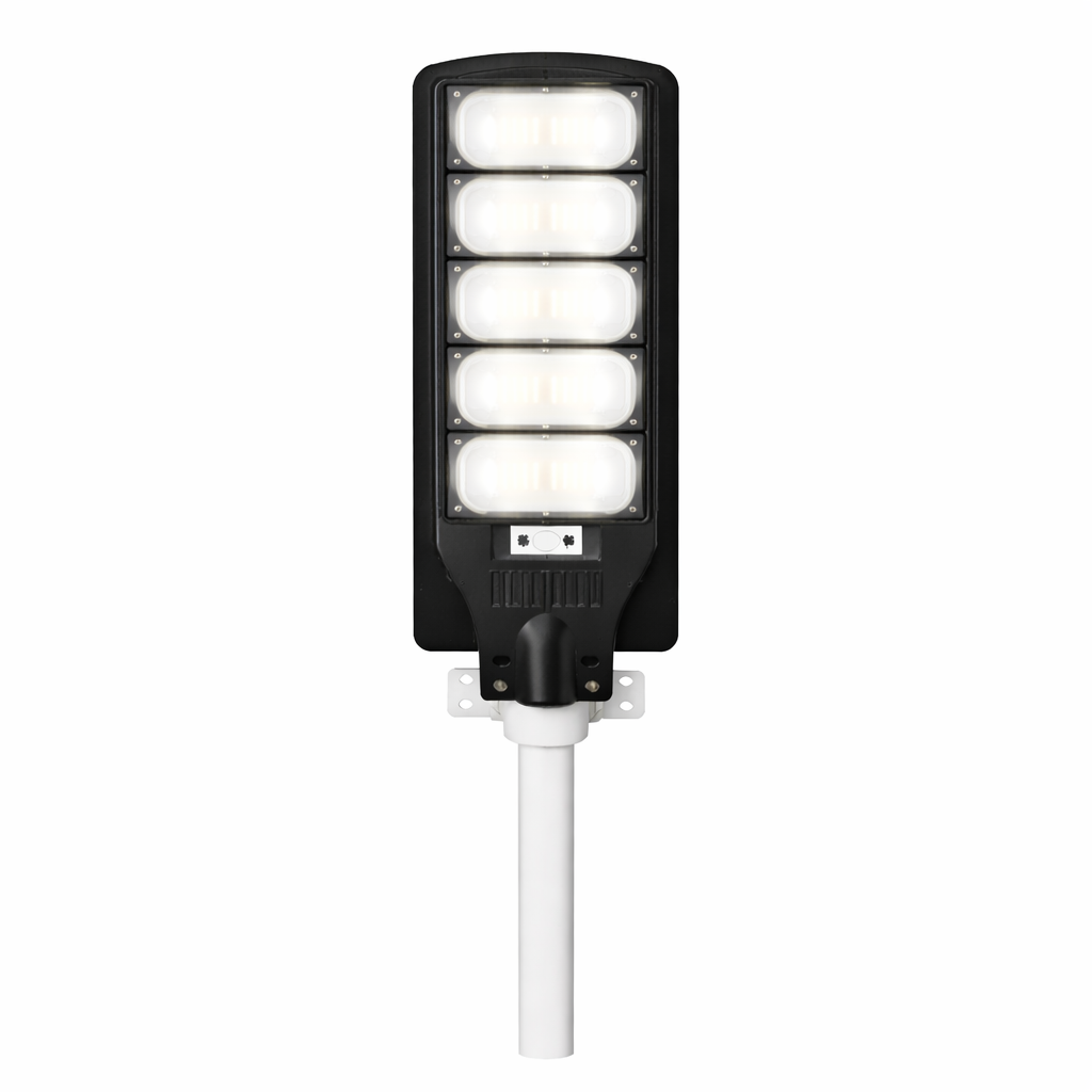 Lampa Solara Jortan 250W LED - 24000mAh, Autonomie 14h, IP65 + Telecomanda, 5 Cadrane