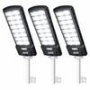 Set 3 Lampi Solare Stradale JORTAN 800W - Iluminat Exterior cu Panou Solar, Telecomanda + 3x Suport Metalic