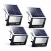 Set 4 Proiectoare Solare Jortan - 50W cu 4 Panouri Solare, 4 Telecomenzi