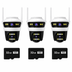 Set 3 Camere Jortan 4 - Rezolutie 6MP, Conexiune WiFi/LAN, 3 Carduri 32GB incluse