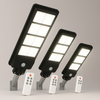 Lampa Solara Jortan 400W/300W/200W - Stradala cu Senzor Crepuscular, Telecomanda si Picior Metalic