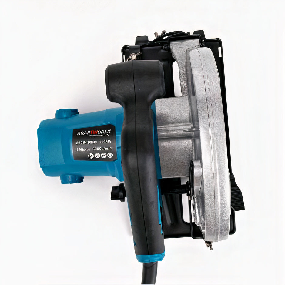 Fierastrau Circular Profesional - 1000W, Turatie 4500 rpm, Alimentare 220V, Diametru Panza 185 mm,