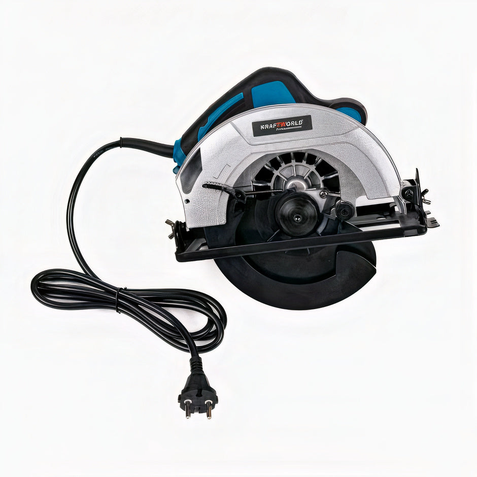 Fierastrau Circular Profesional - 1000W, Turatie 4500 rpm, Alimentare 220V, Diametru Panza 185 mm,