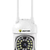 Camera de Securitate WiFi, JT-8161QJ - 1080P, Viziune Nocturna 30M, Alerta Human-ID cu LED-uri Active