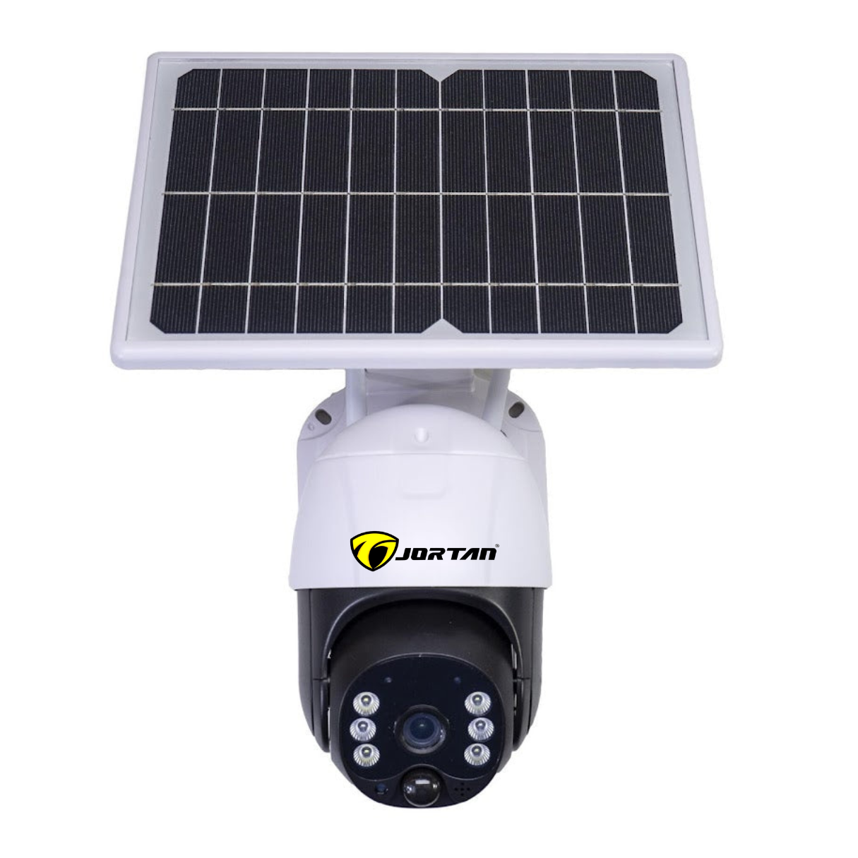 Camera Solara Wireless Jortan, 3MP 1080P, Panou Solar Integrat, Wi-Fi, Detectie Miscare,