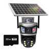 Camera de Supraveghere 4G cu incarcare Solara, 2 Lentile si Senzor de Miscare, 6MP, Card 32GB Inclus