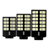 Lampa Solara Stradala Dubla Jortan - LED 1600W/2000W/2400W, cu Senzor Crepuscular, Picior metalic + Telecomanda