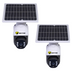 Set 2x Camere Solare - Wireless 3MP 1080P, Panou Solar Integrat, Wi-Fi, Detectie Miscare