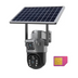Camera de Supraveghere Duala 4G, 8MP Panou Solar, Zoom Optic 10x, Viziune Nocturna, IP66