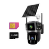 Camera Solara Inteligenta 4G Dual Lens - 6MP Ultra HD, Night Vision, Audio Bidirectional, O-KAM Pro, Card 32GB Inclus