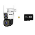 Camera Duala WiFi/LAN Jortan 8293 - 6MP 4K, Detectare Umana, Card 64GB Inclus