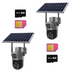 Set 2x Camere Duale 4G, 8MP, Zoom Optic 10x, Viziune Nocturna Color, Panou Solar, IP66 + 2X Card 64GB