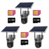 SET 3x Camere Duble 4G, 8MP Viziune Nocturna, Zoom Optic 10x, Panou Solar,  IP66 + 3x Card 64GB
