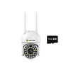 Camera Inteligenta WiFi Jortan JT-8161QJ + Card 64GB -  1080P, Alerta Miscare, Viziune Nocturna 30M, cu LED-uri Active