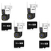 Set de Securitate Jortan - 4 Camere 6MP Full HD 4K, Viziune Nocturna Avansata, 4 Carduri de 32GB