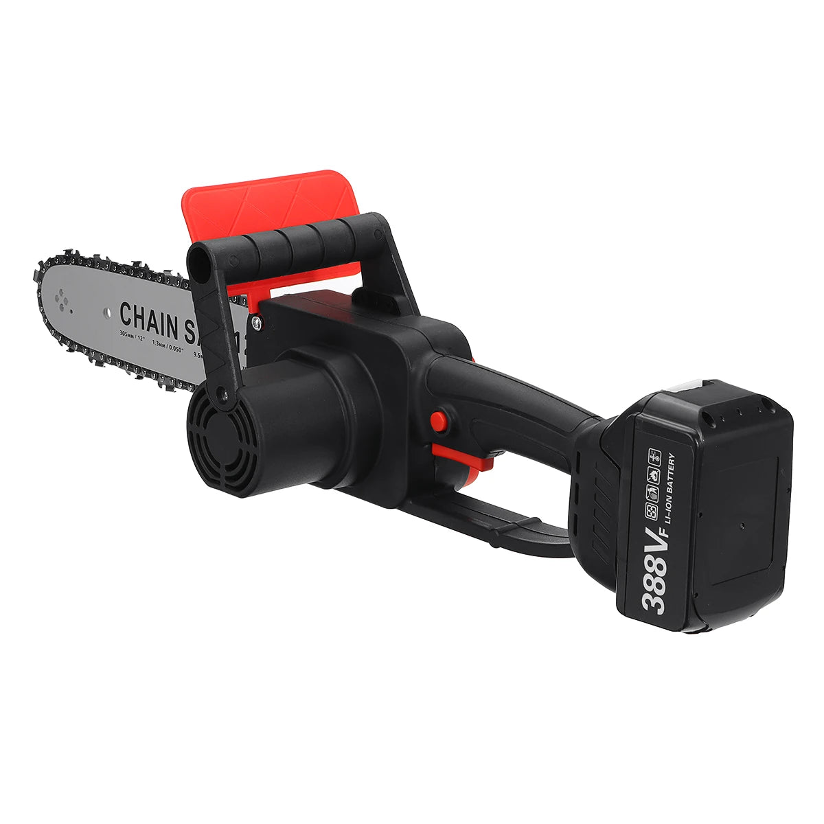 Drujba Electrica - Motofierastrau, 12 inch cu 2 Acumulatori 48V, 4200 RPM, 1200W cu Lamela