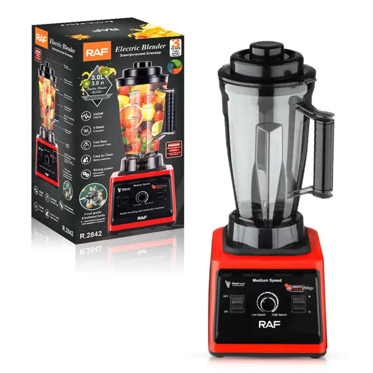 Blender RAF® 2in1, Putere 700W, Capacitate 2.5L, 15 viteze, 32.000 rpm + Rasnita de cafea, Garantie 3 ani