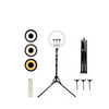 Lampa LED Circulara Profesionala 58 cm + 210 cm - 450 LED-uri, Culoare Reglabila 3200K-5800K
