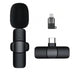 Microfon Wireless K8 -  Lavaliera pentru Telefon, Conector USB Type C/iPhone