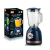 Blender de Sticla 1000W, 1.5L, 6 Lame Inoxidabile + Rasnita de Cafea, Albastru
