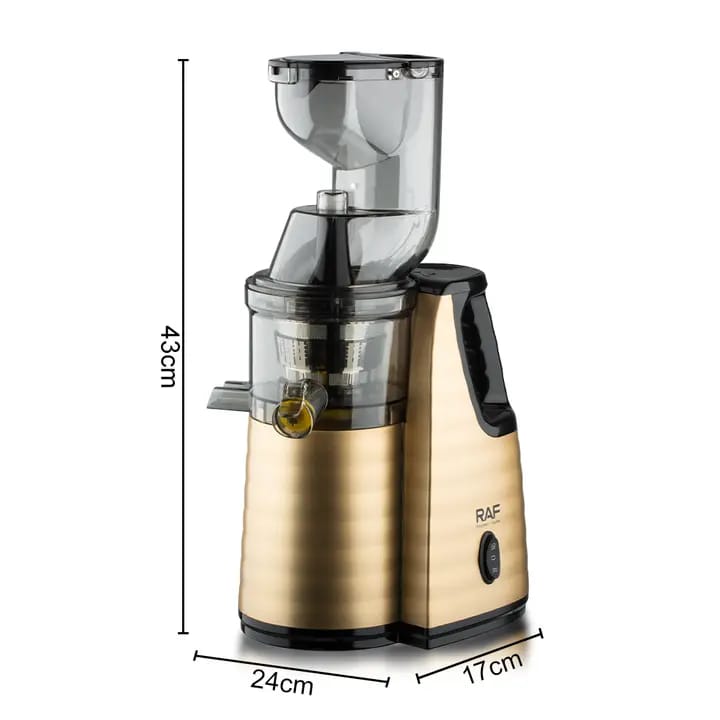 Storcator Profesional R.2838 150W, cu Presare la Rece, Extractie Lenta si Motor Silentios