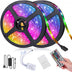Set 2x Benzi LED RGB, 5M, 12V, Telecomanda Wireless, Multicolore