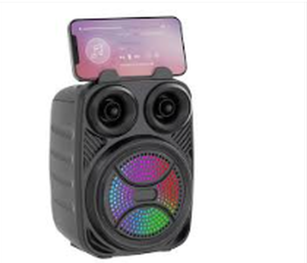 Boxa Bluetooth Portabila LM-S365/LM-S363, cu Suport Telefon, 10h Autonomie, Rezistenta IPX5, Bass Puternic