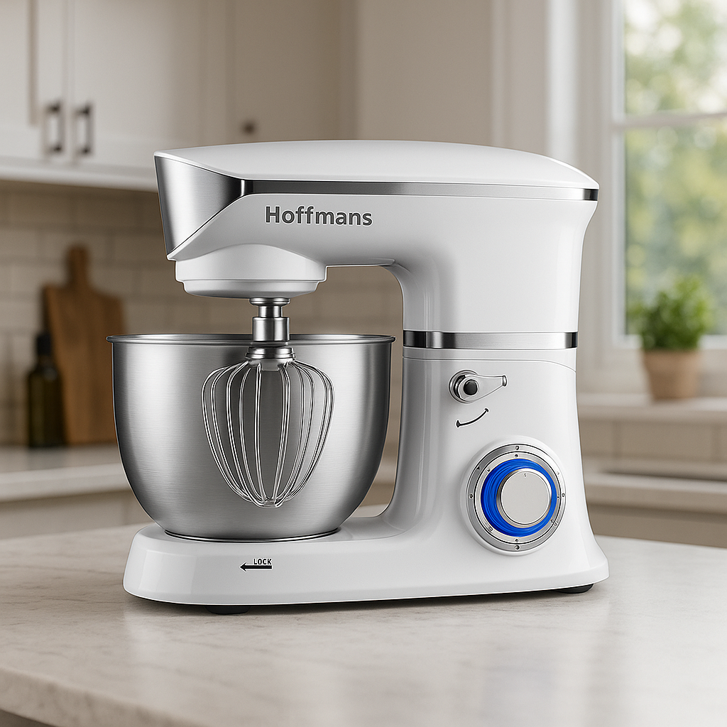 Mixer Planetar Hoffmans HM-8088, 1500W, Bol Inox 8L, 3 Accesorii