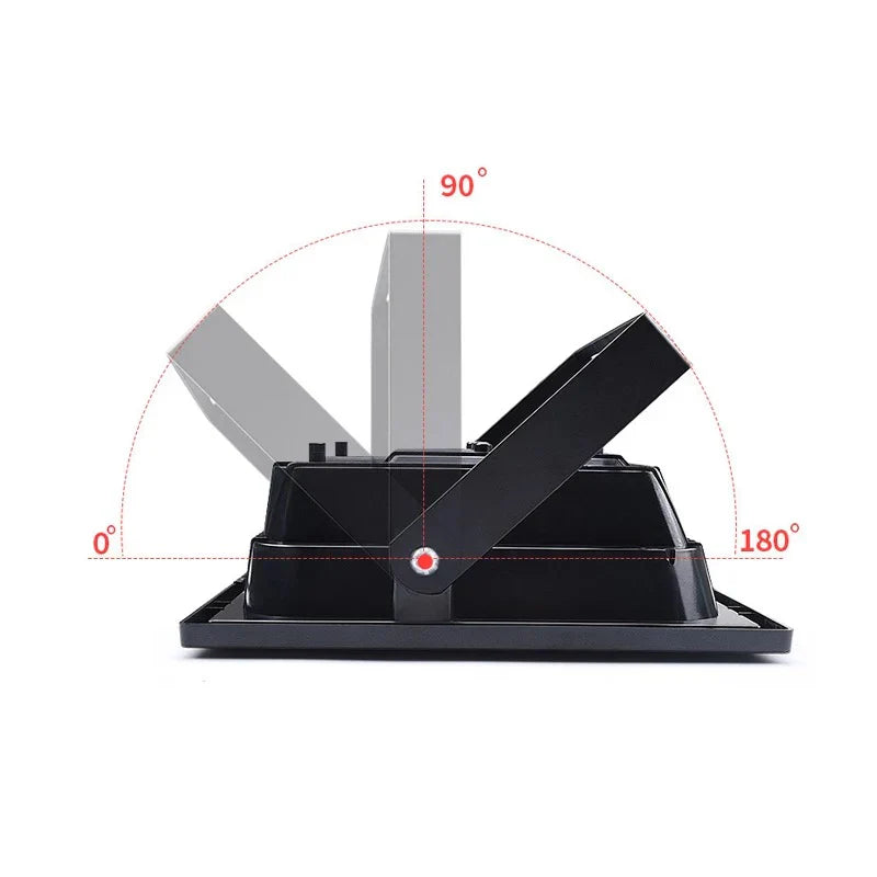 Proiector Solar Jortan 300W, Lampa Incarcare Solara, cu Panou Solar separat