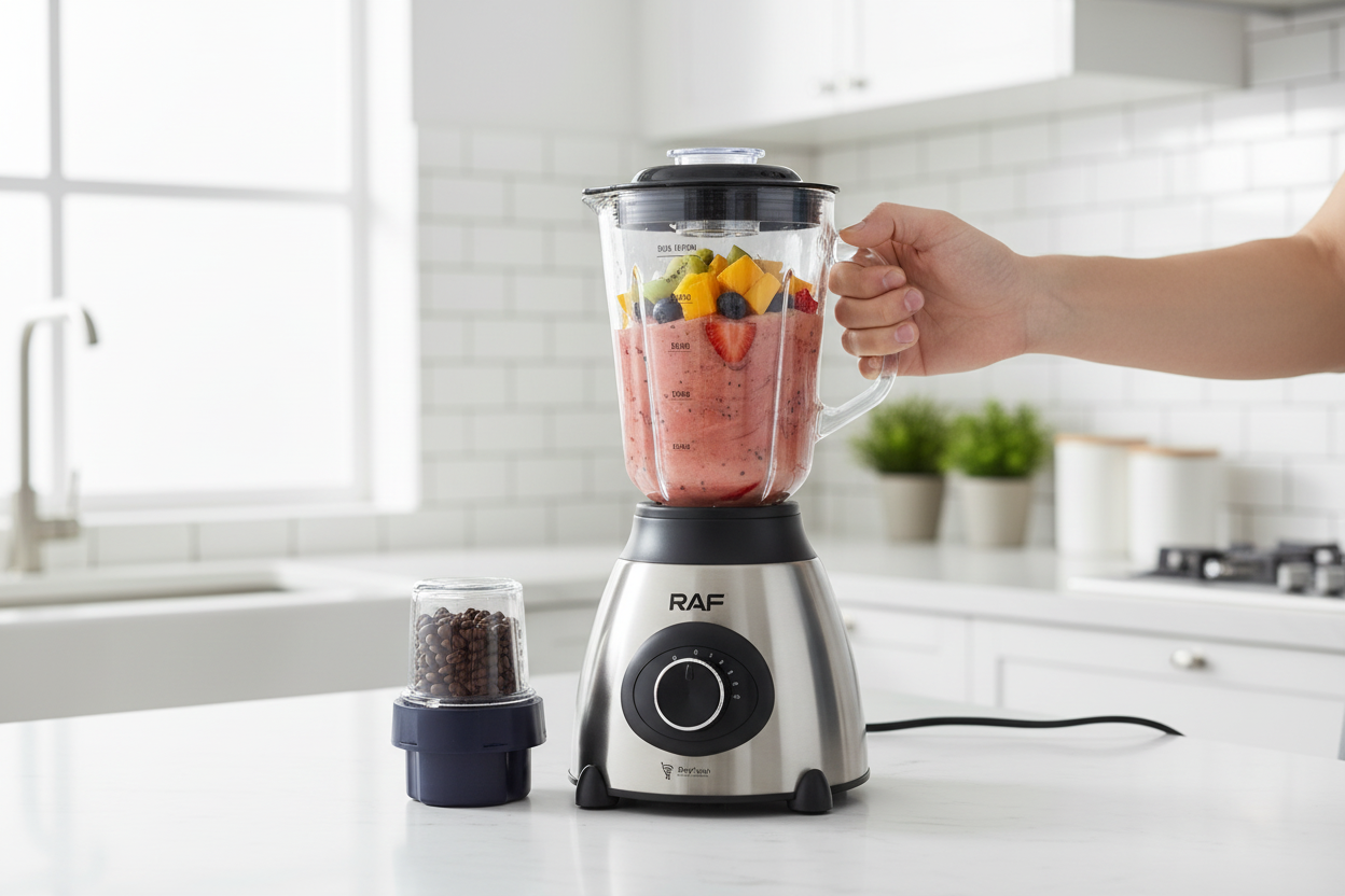 Blender RAF R.295 in utilizare - preparare smoothie