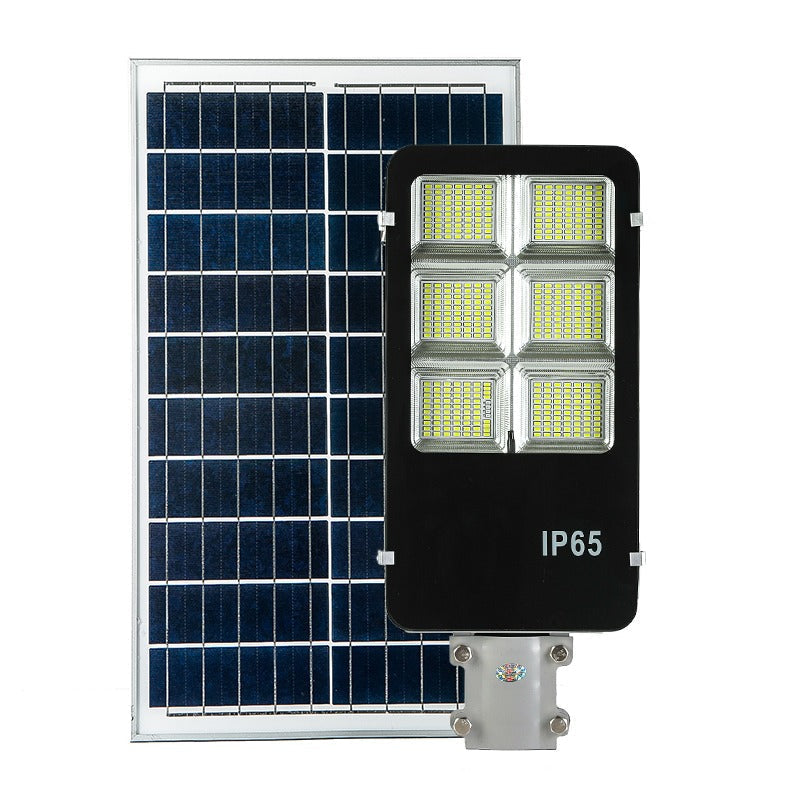 Lampa cu Incarcare Solara Jortan 200W, Telecomanda, Suport Metalic si Accesorii montaj