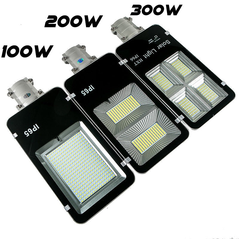 Lampa cu Incarcare Solara Jortan 200W, Telecomanda, Suport Metalic si Accesorii montaj