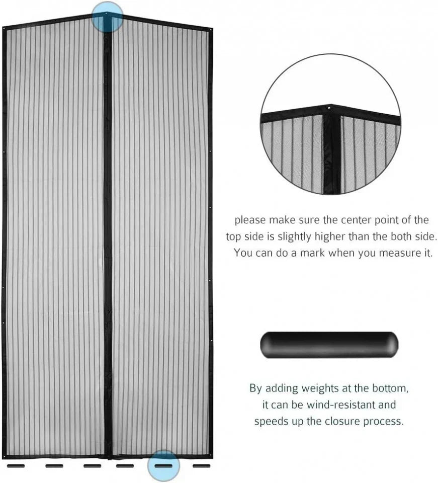 Plasa de inscte Magic Mesh 210 x 100 cm: Protectie impotriva insectelor
