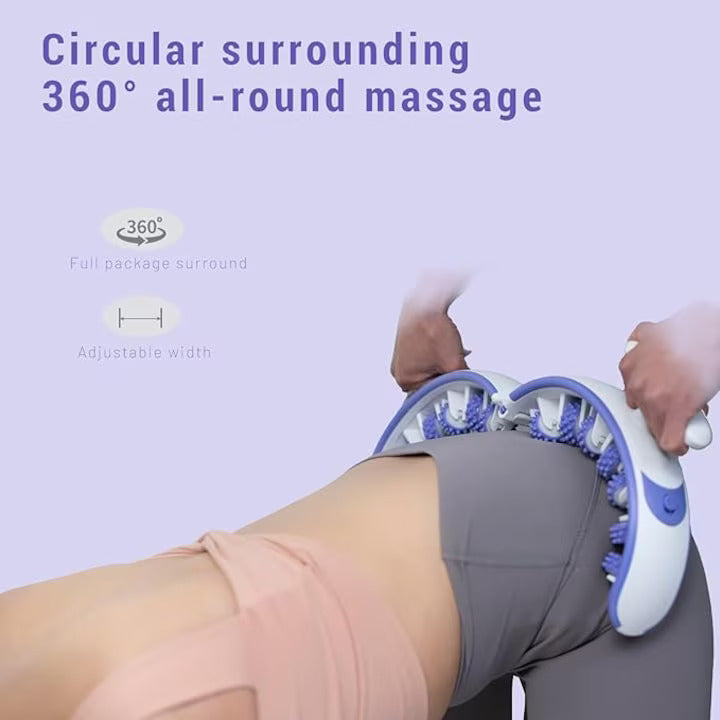 Aparat Ergonomic Anticelulitic – Masaj Corporal Manual, cu Capete Multiple