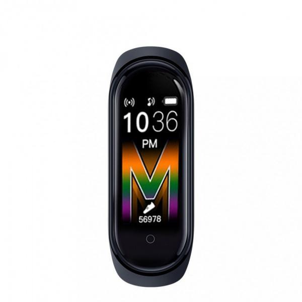 Brățara V.M5 Fitness: Monitorizare Bluetooth, Puls (BPM), Saturatie Oxigen (SpO2) și Tensiune Arterială (mmHg)