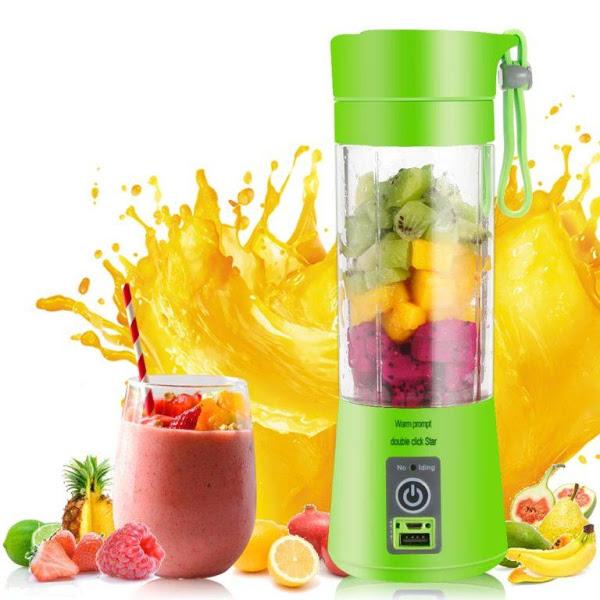 Blender cu Acumulator si functie de Baterie Externa - USB Juicer