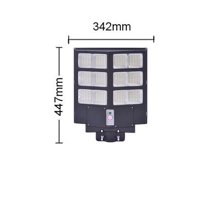 Lampa Solara Stradala Dubla - LED 600W/800W/1000W + Picior metalic