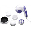 Aparat de Masaj Anticelulitic - Relax & Tone - Putere 25w,  cu 5 capete de masaj si pilire,Alb/Mov