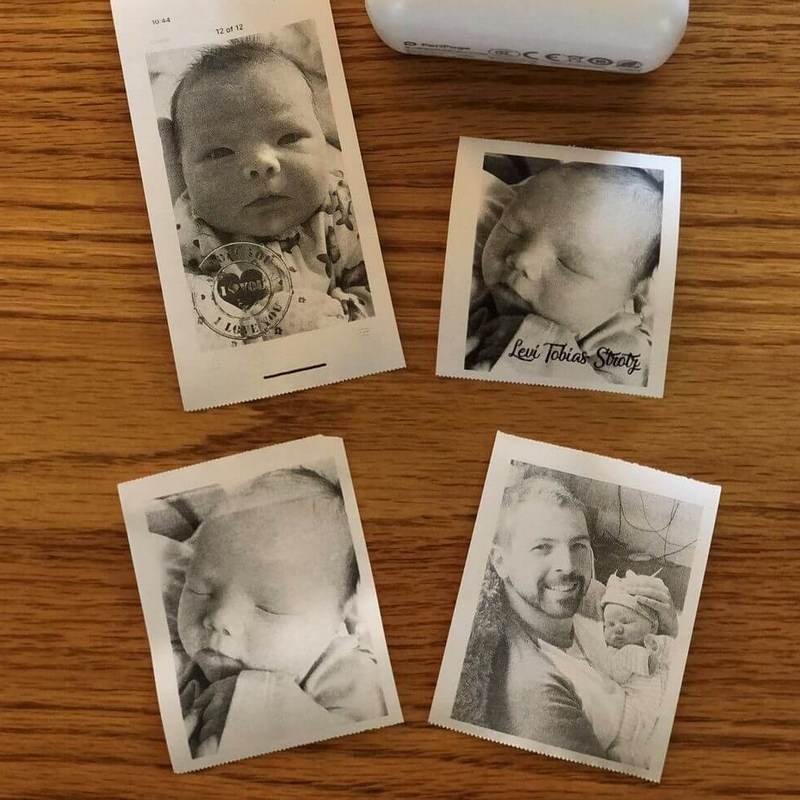 Mini imprimanta cu Rola Termica, pentru telefon, iOS/Android