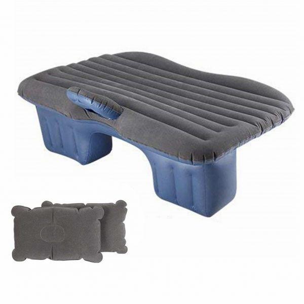 Saltea Auto Confortabila Couch Air - Pompa electrica, cu 2 Perne, 86x40x135 cm