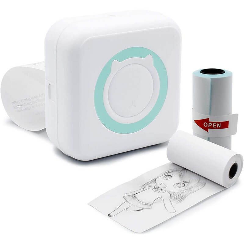 Mini imprimanta cu Rola Termica, pentru telefon, iOS/Android