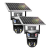 Set 2x Camera Solara cu SIM 4G, Rezolutie 6MP, Senzor de Miscare Precis, 2 Lentile