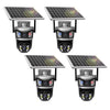 Set 4x Camera de Supraveghere 4G - 360° Dual Lens, cu Panou Solar, 6MP, Detectie de Miscare